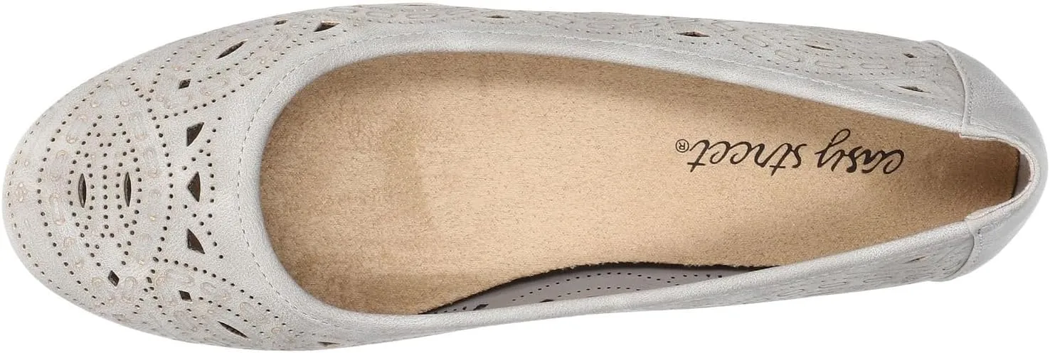 Easy Street Women's Jackie Ballet Flat
