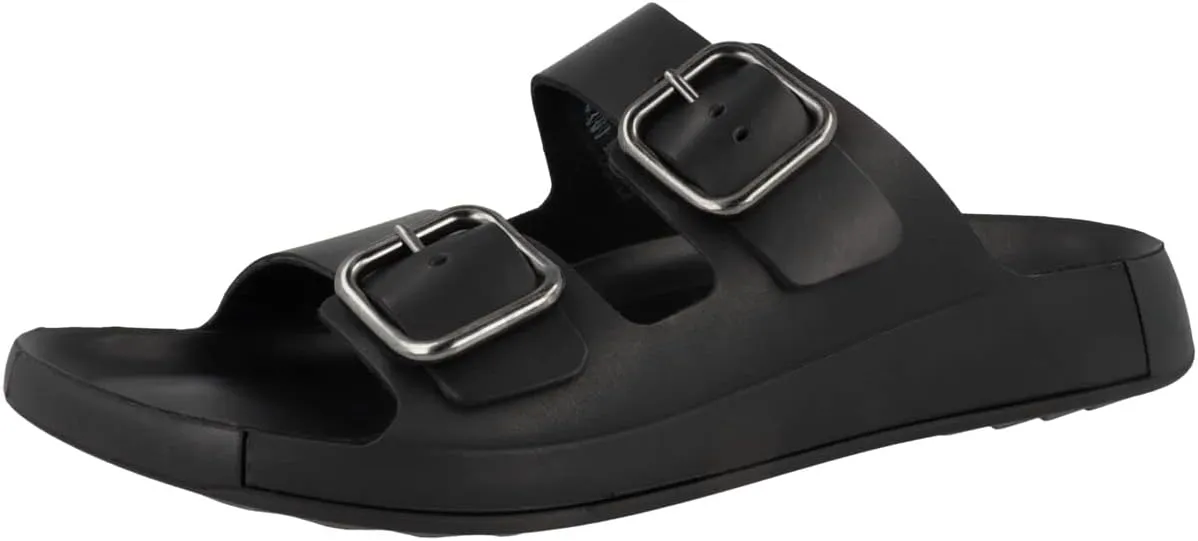 ECCO Men's Flowt Luxe Buckle Slide Sandal, 5.5 UK