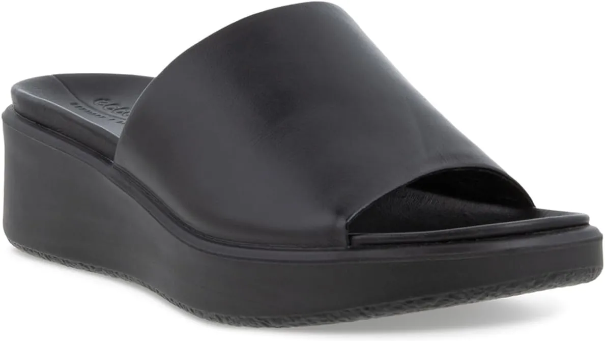 ECCO Women's Flowt Luxery Wedge Slide Sandal