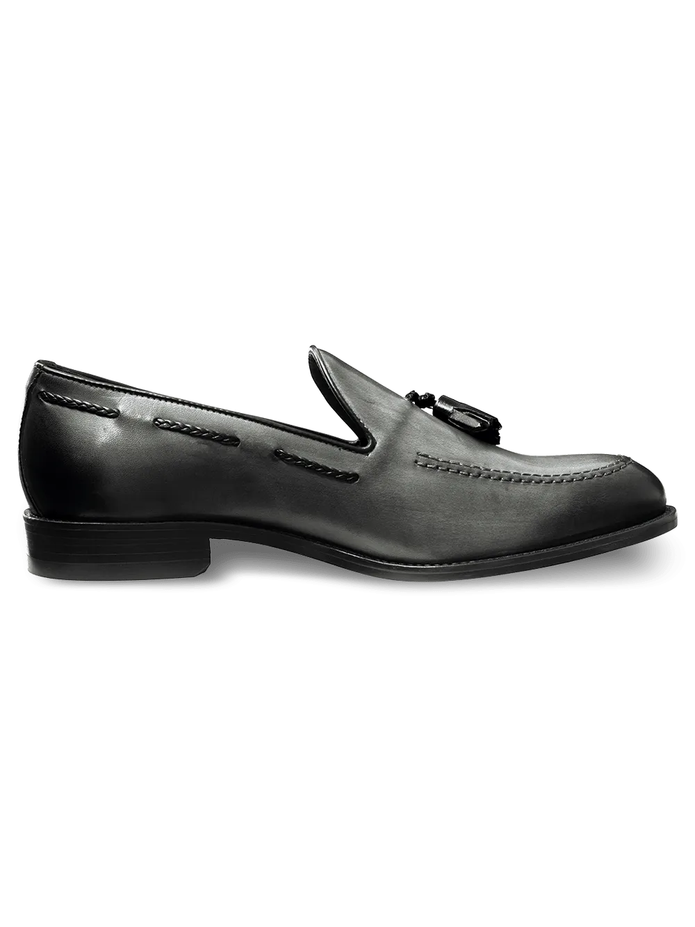 Elliott Tassel Loafer - Pewter