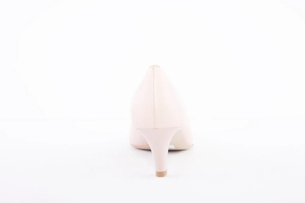 EMIS - 7902 MEDIUM HEEL COURT SHOE - LIGHT PINK
