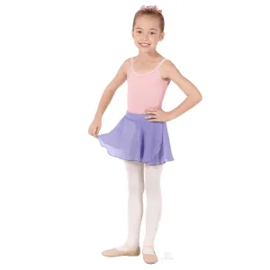 Eurotard Girls Chiffon Mock Wrap Skirt 10127