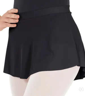 Eurotard Pull On Ballet Skirt Adlt Black