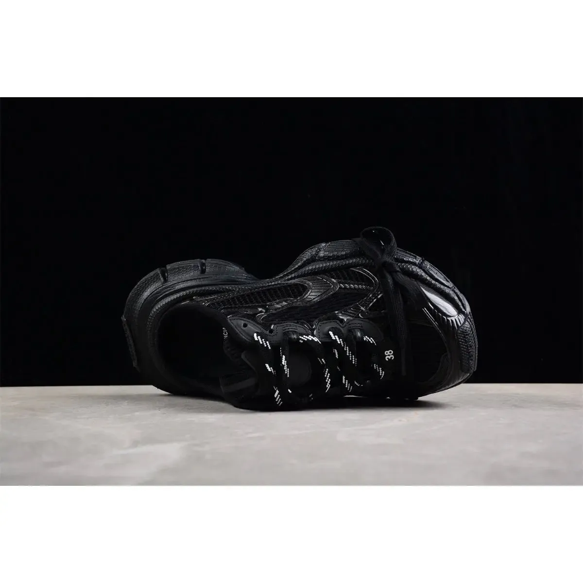 Expansive variety BLACK BALENCIAGA x 3XL MULE Practical ALL