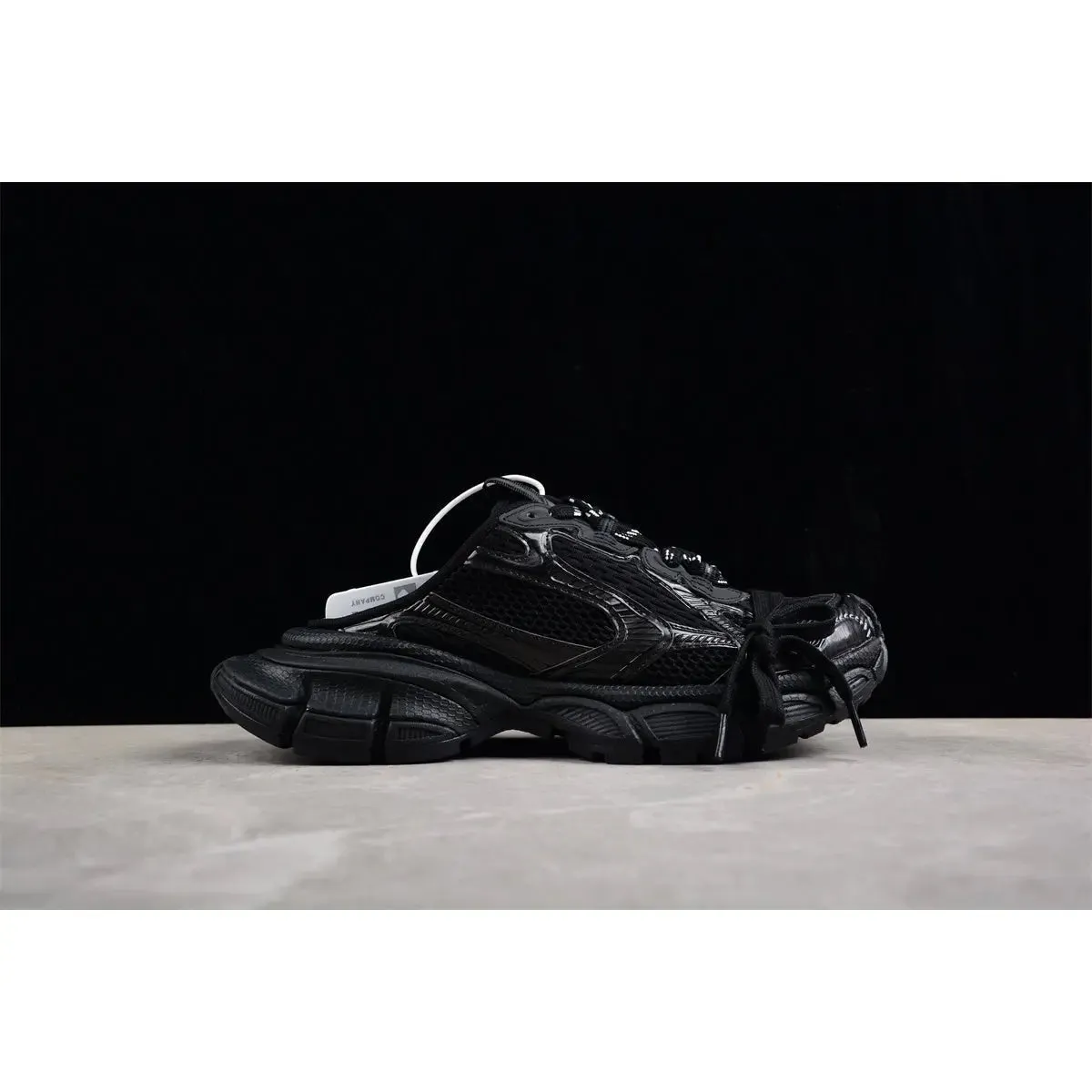 Expansive variety BLACK BALENCIAGA x 3XL MULE Practical ALL