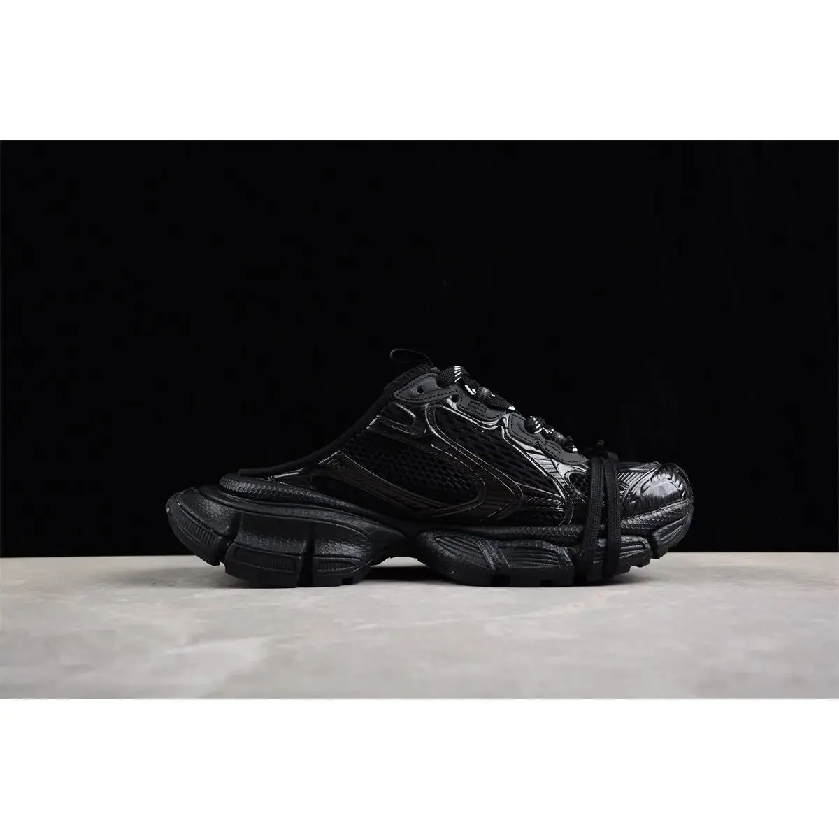 Expansive variety BLACK BALENCIAGA x 3XL MULE Practical ALL