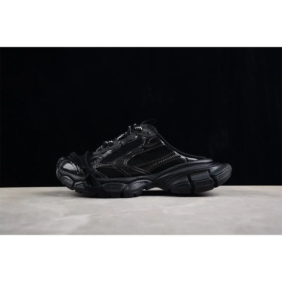 Expansive variety BLACK BALENCIAGA x 3XL MULE Practical ALL