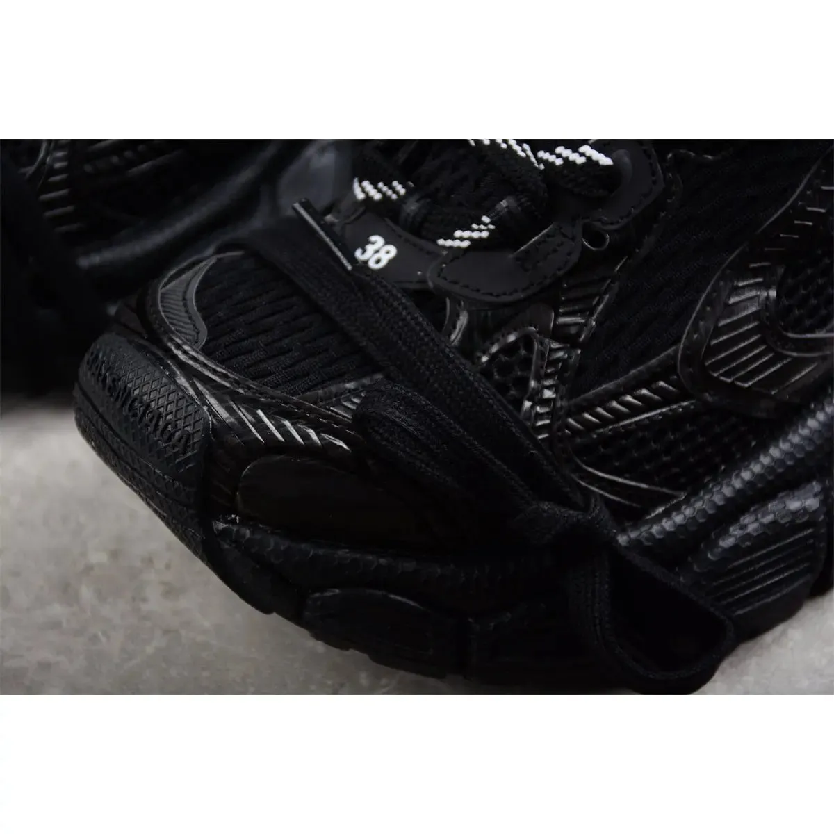 Expansive variety BLACK BALENCIAGA x 3XL MULE Practical ALL
