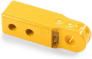 Factor 55 00020-03 Hitchlink 2.0 Rated at 9500 lb Ultimate Failure at 51,000 lb Convert Your Vehicles Hitch Receiver into a Recovery Point. Ideal for 4x4 Off Road Adventures – Yellow