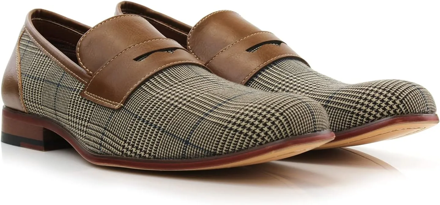 Ferro Aldo Sidney MFA19371 Mens Casual Classic Penny Loafer Dress Shoes