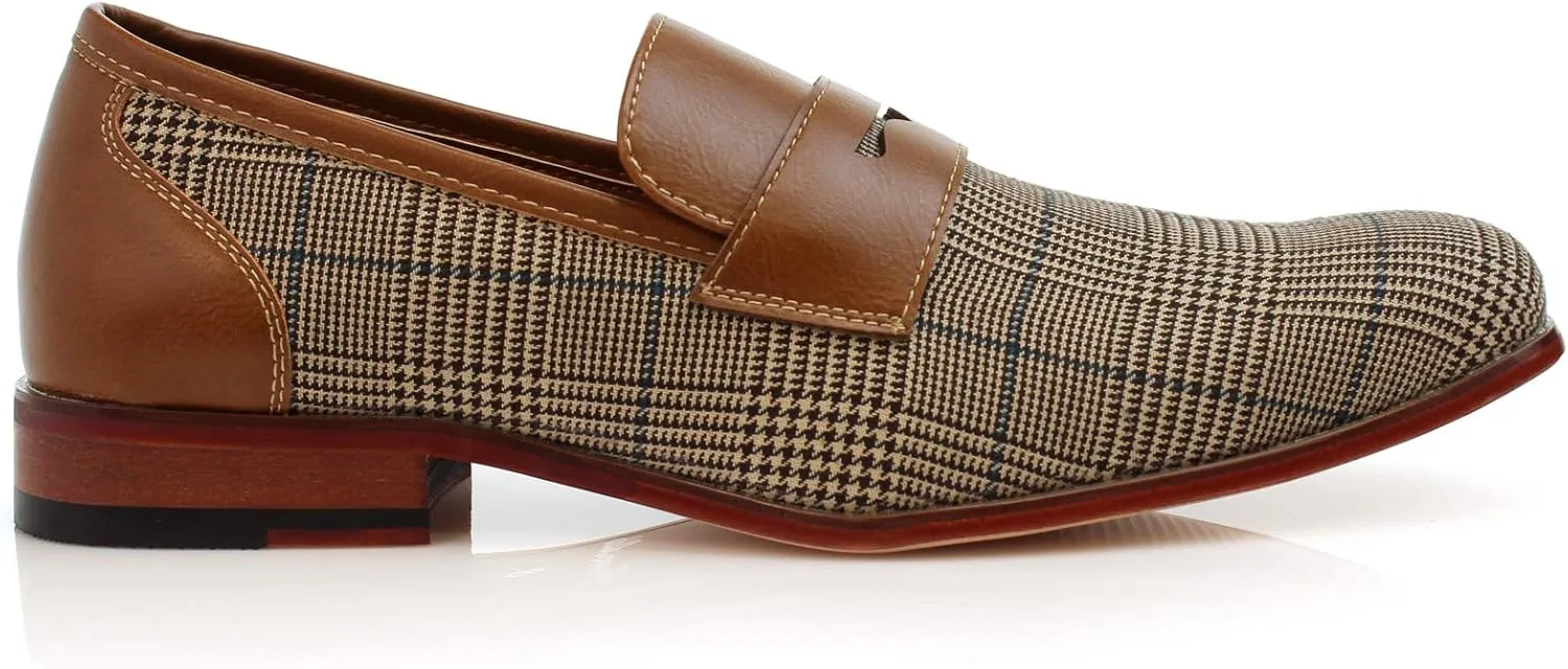 Ferro Aldo Sidney MFA19371 Mens Casual Classic Penny Loafer Dress Shoes