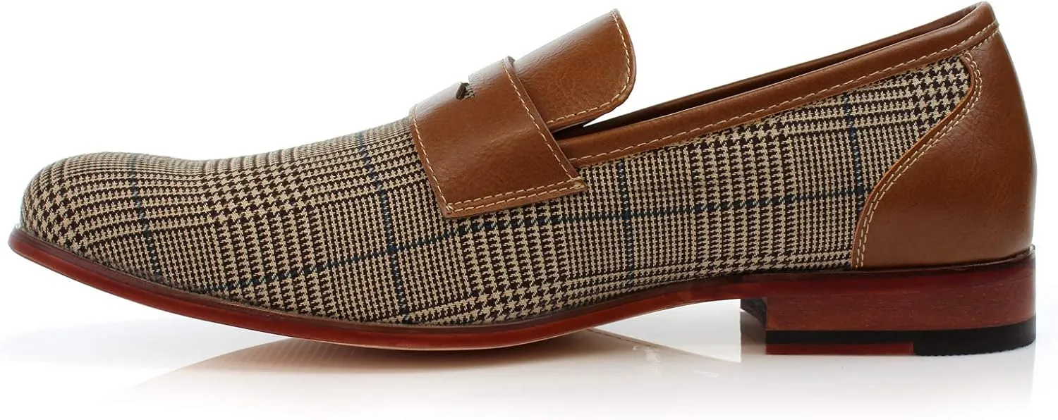 Ferro Aldo Sidney MFA19371 Mens Casual Classic Penny Loafer Dress Shoes