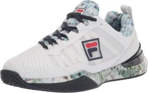 FILA Men's SPEEDSERVE Energized Sneaker, White Navy/Multi, 9.5
