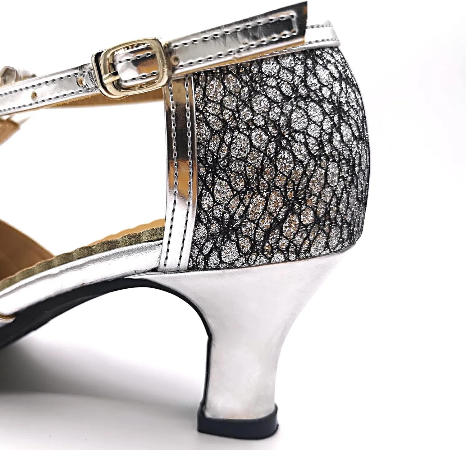 Flapper Shoes for Women 1920s Dance Shoes Vintage Ballroom Salsa Latin Wedding Party Dancing Heels