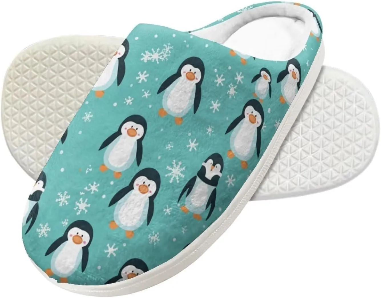 Flashideas Toddler Slippers Indoor Outdoor Anti-Skid Warm Cozy Foam Slide Soft Fuzzy Slippers