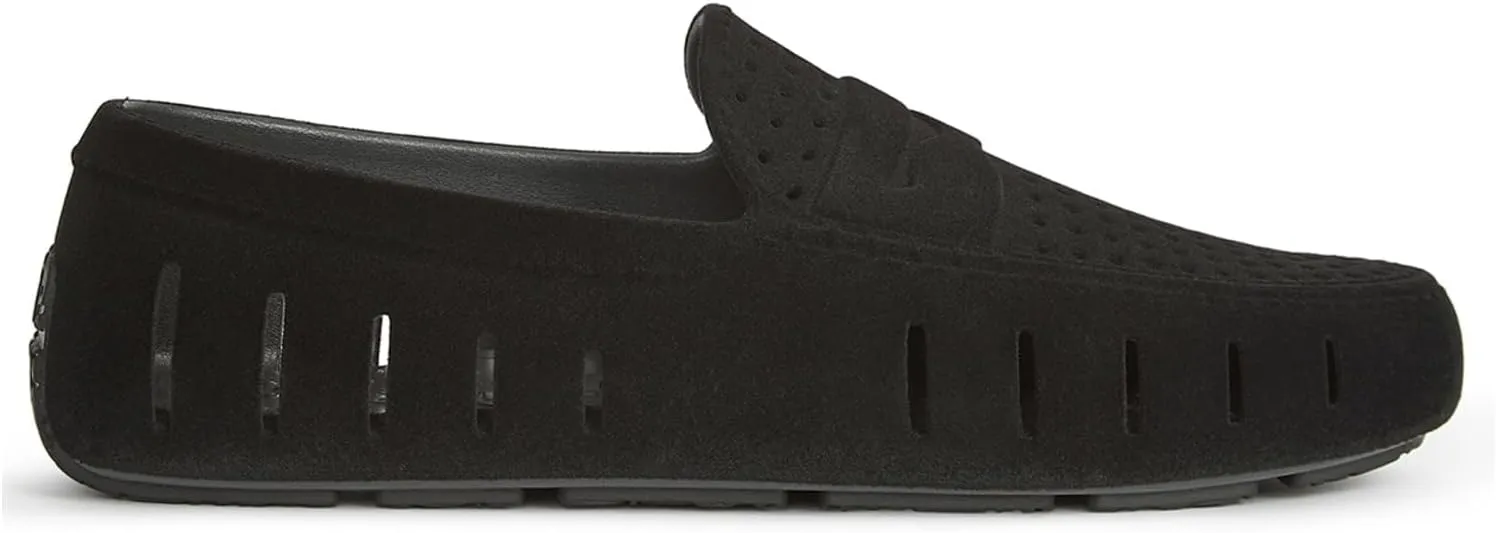 Floafers Men's Country Club Driver Faux Suede Boat Shoe