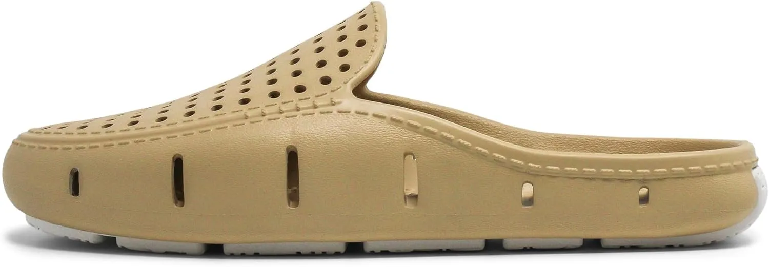 Floafers Sunset Slide - Unisex Slides - Sectional Traction - Utility Hole at Heel - Scuff-Proof Rubber Outsole