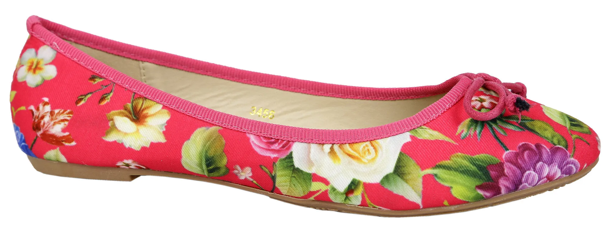 Floral Comfort Pattern Ballerina Shoes flat Limited-time deal Pumps Optimized