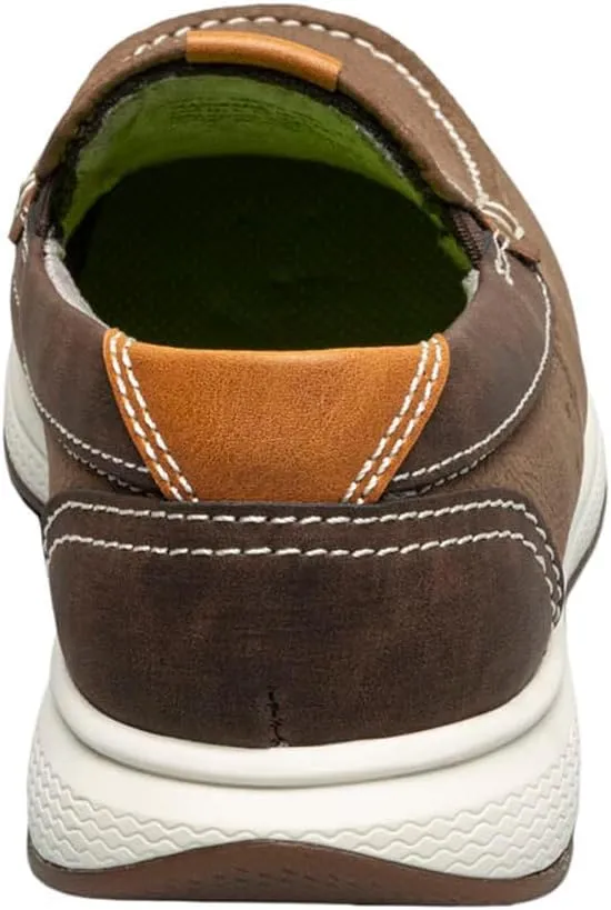 Florsheim Boy's Crossover Moc Toe Slip-on Jr. (Toddler/Little Big Kid) Loafer