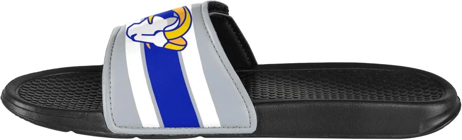 FOCO Youth NFL Stripe Legacy Sport Slide