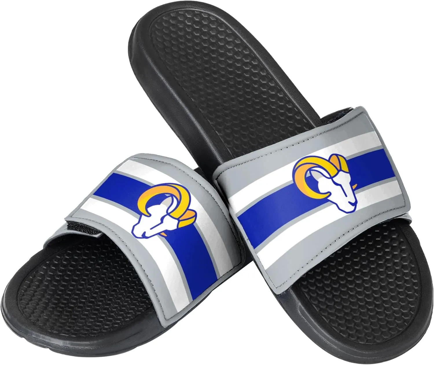 FOCO Youth NFL Stripe Legacy Sport Slide