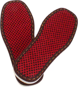 Foot Soles for Slippers Oxford Sole Non-Slip Comfortable and Warm Fleece Pads