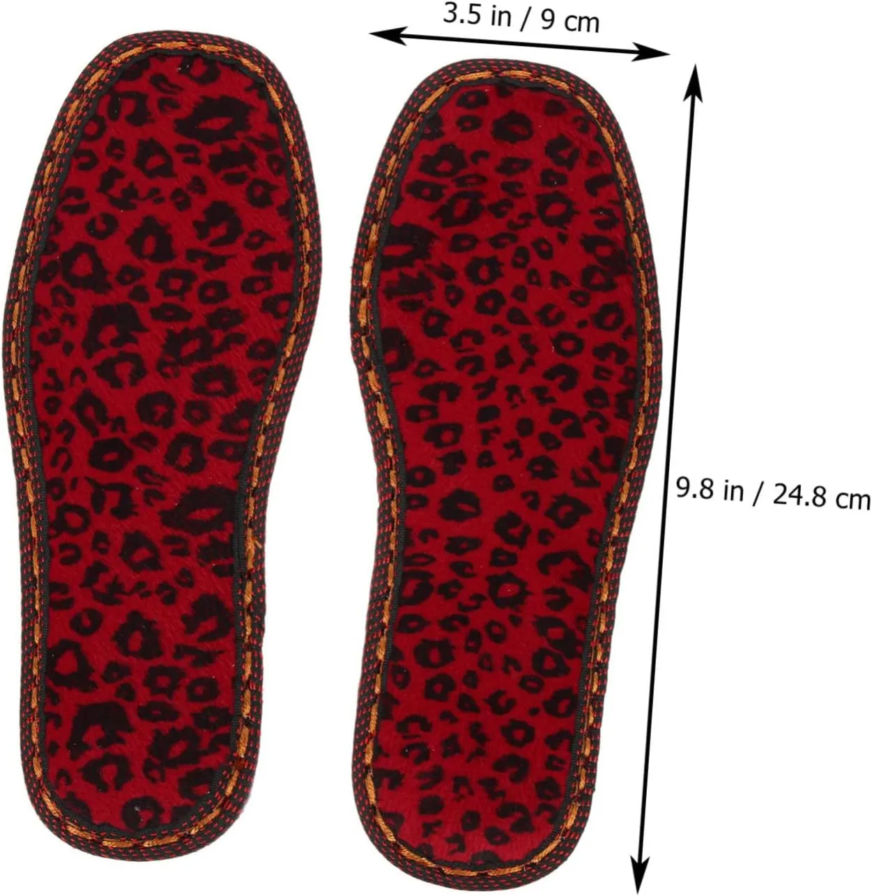 Foot Soles for Slippers Oxford Sole Non-Slip Comfortable and Warm Fleece Pads