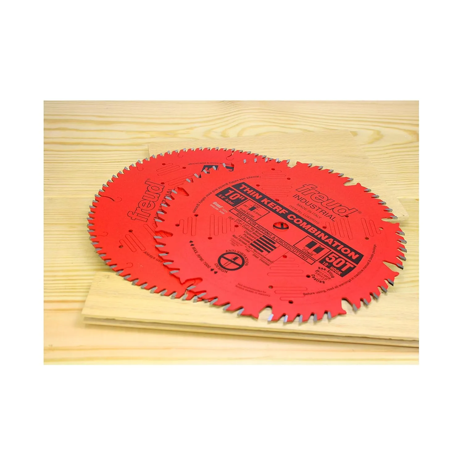 Freud LU83R010: 10" Thin Kerf Combination Blade