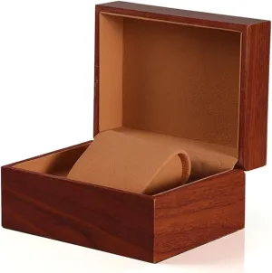 GaRcan Wooden Watch Box Clamshell Solid Wood Storage Box Jewelry Gift Box Jewelry Packaging Box