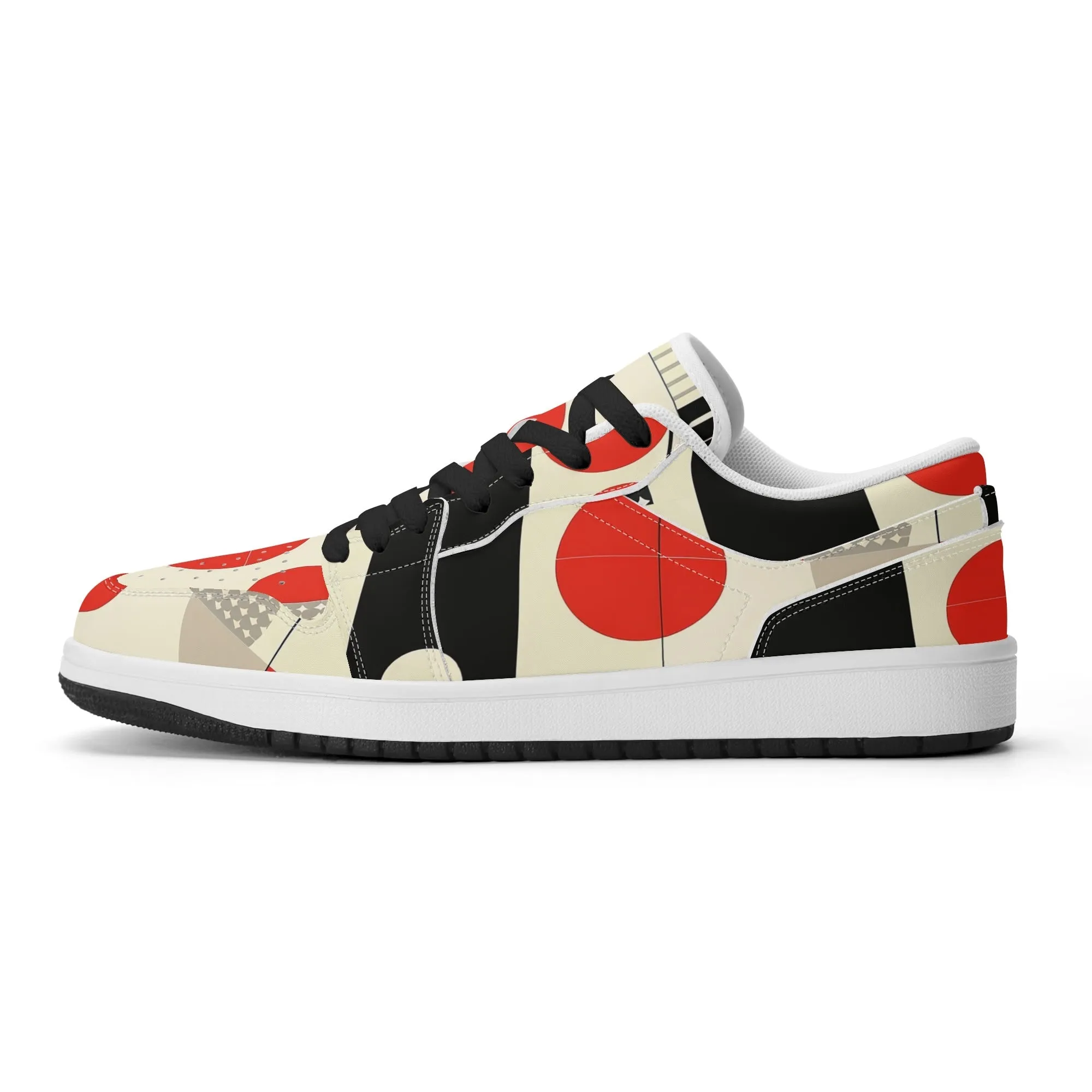 Geometry v4 Low Top Leder Sneaker für Herren
