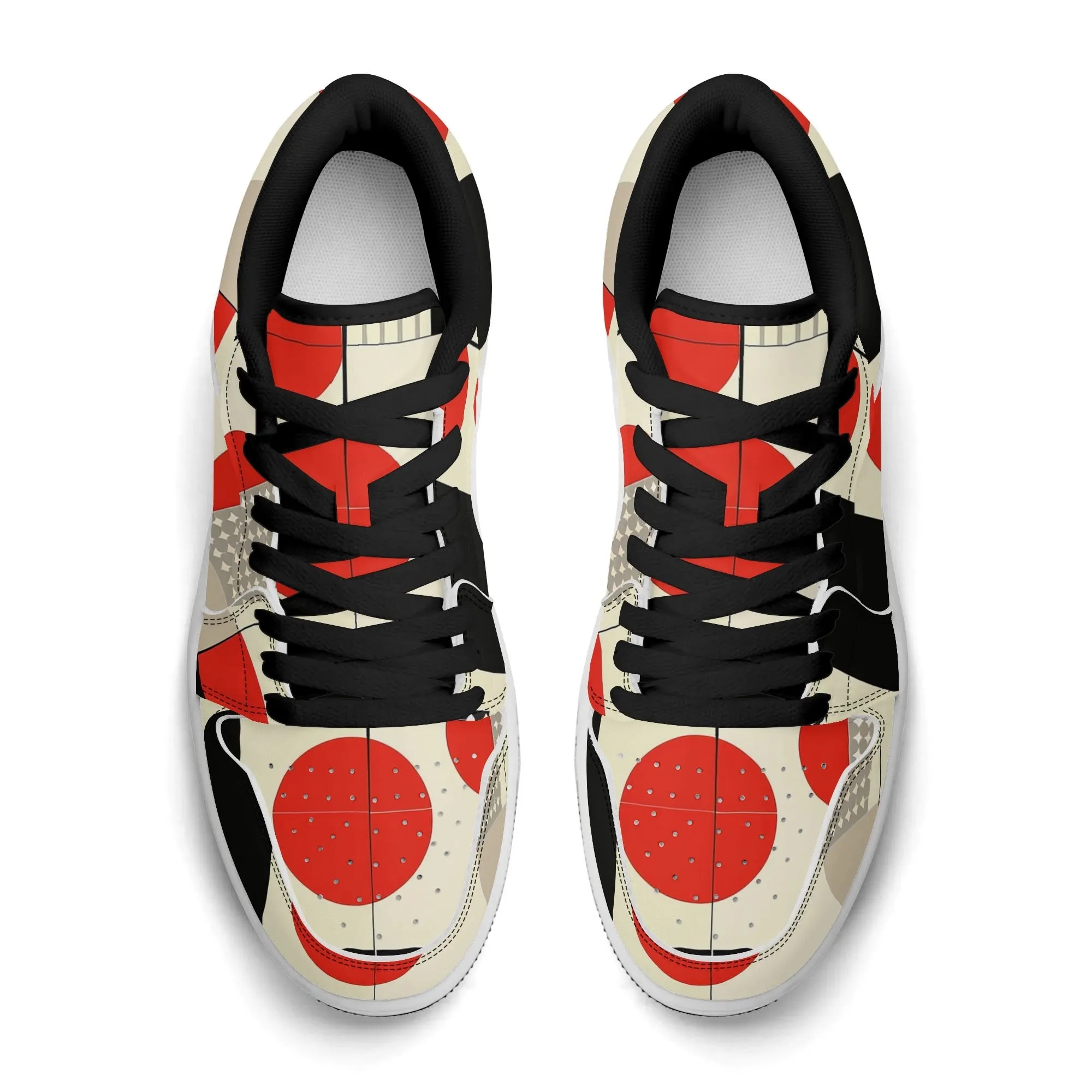Geometry v4 Low Top Leder Sneaker für Herren