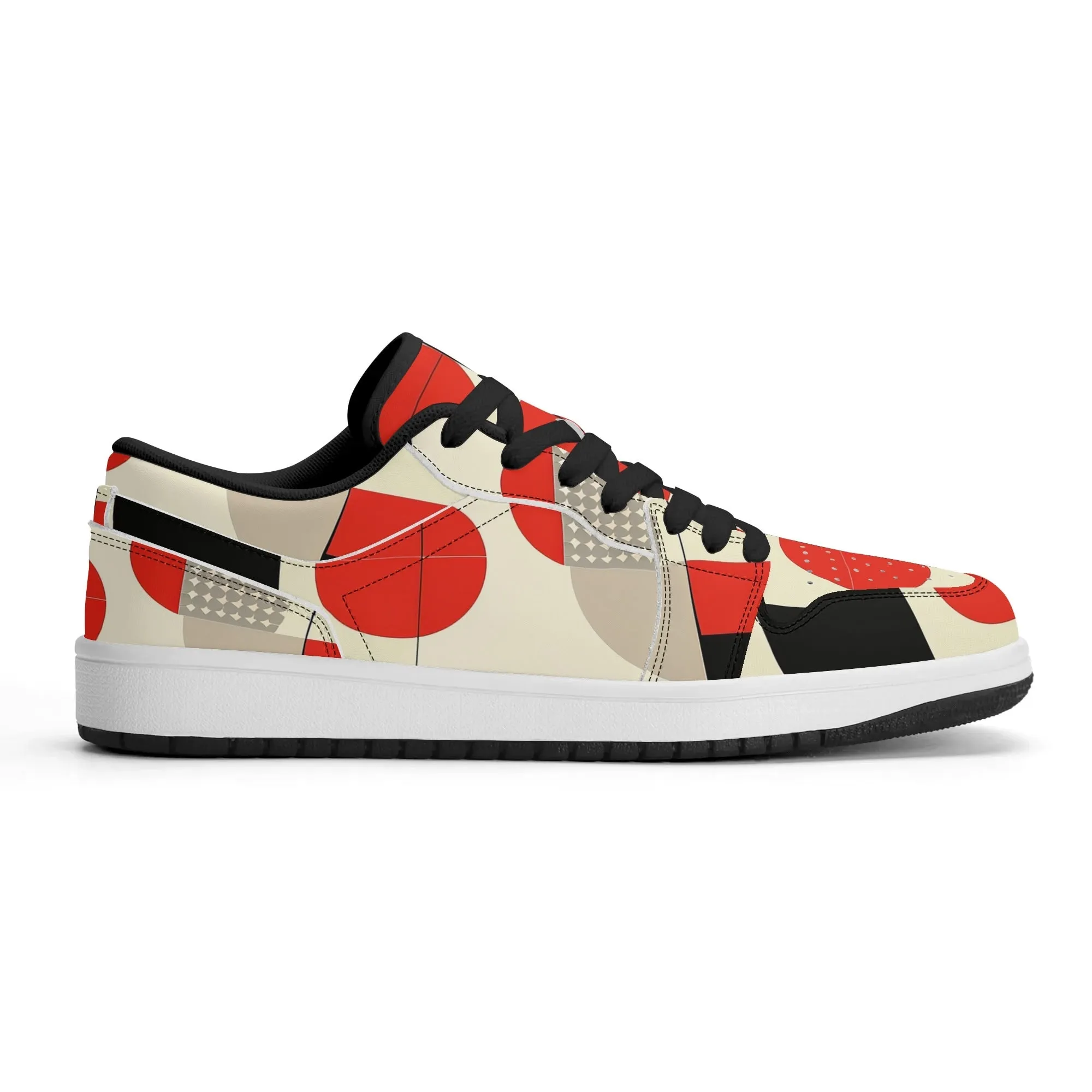 Geometry v4 Low Top Leder Sneaker für Herren