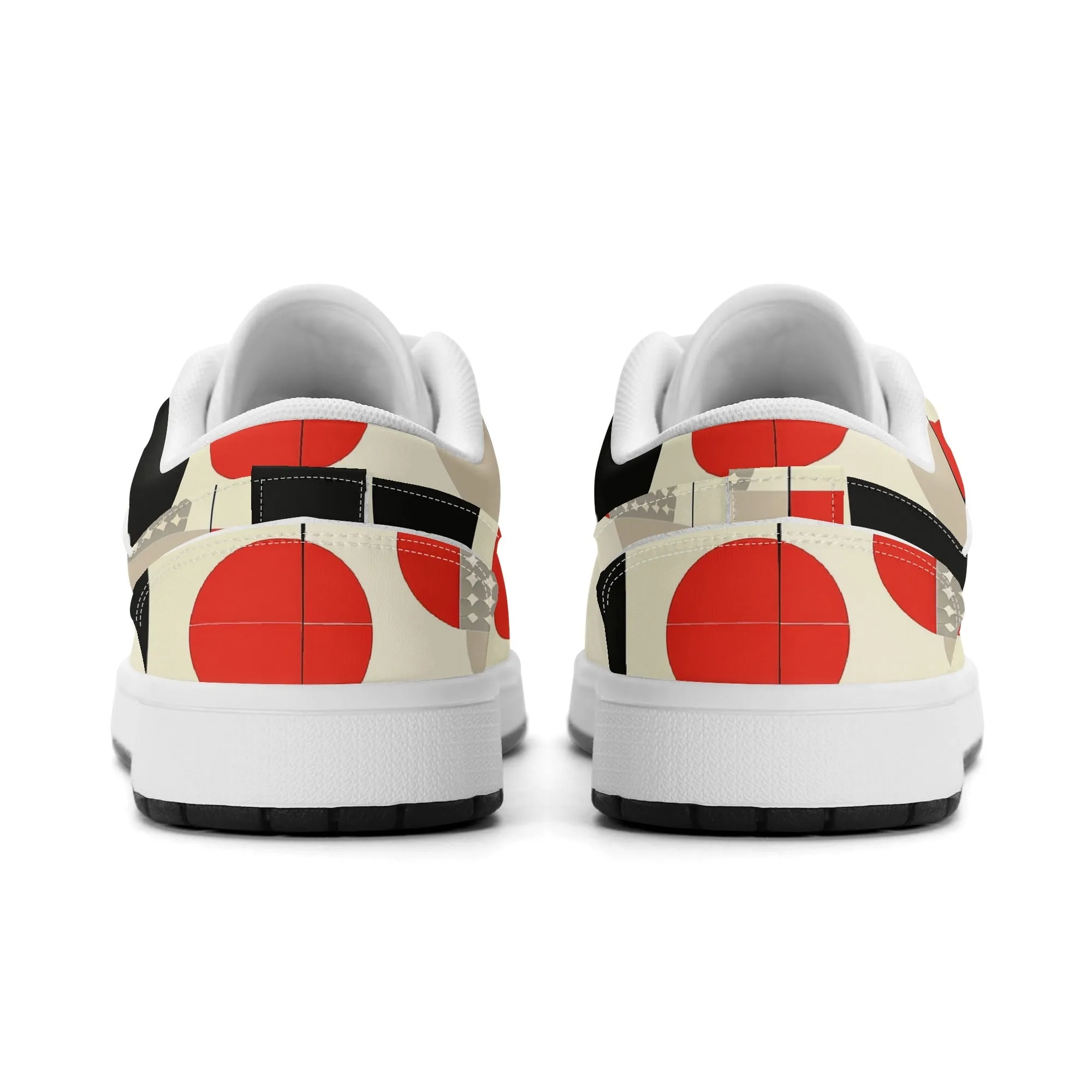 Geometry v4 Low Top Leder Sneaker für Herren