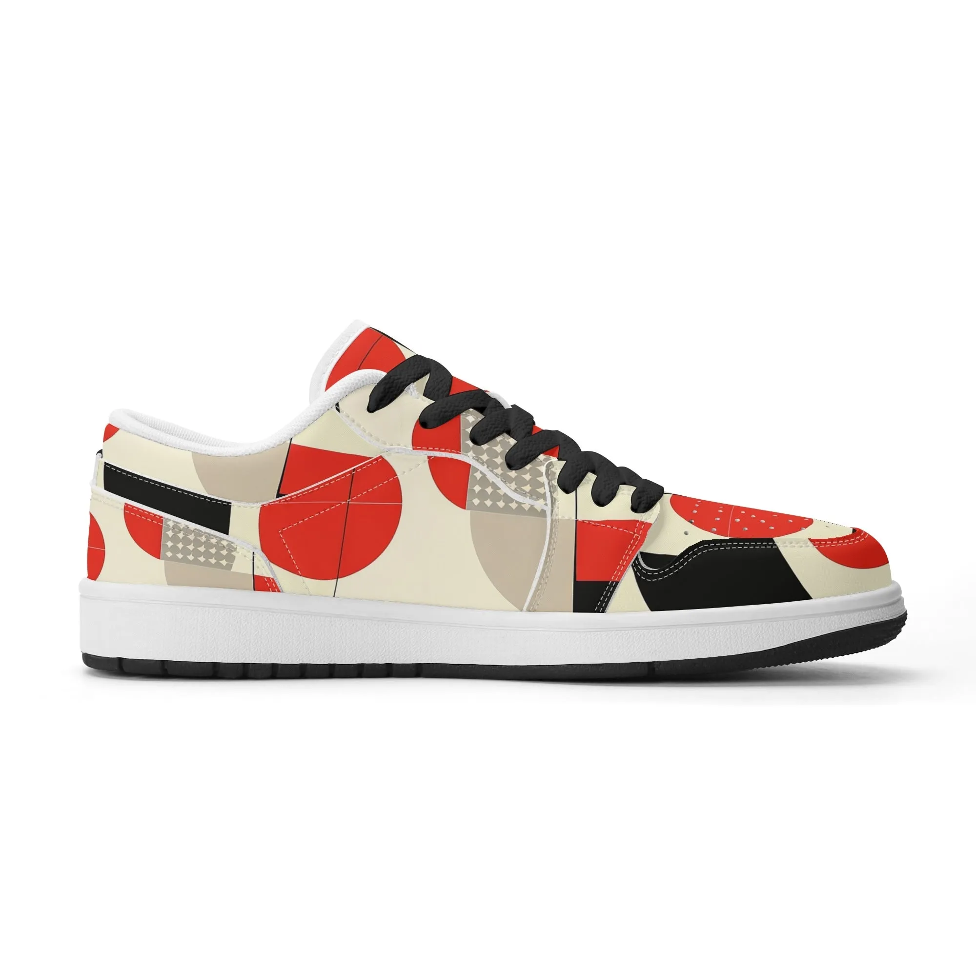 Geometry v4 Low Top Leder Sneaker für Herren