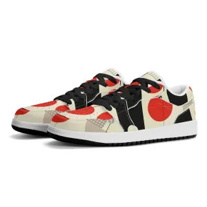 Geometry v4 Low Top Leder Sneaker für Herren
