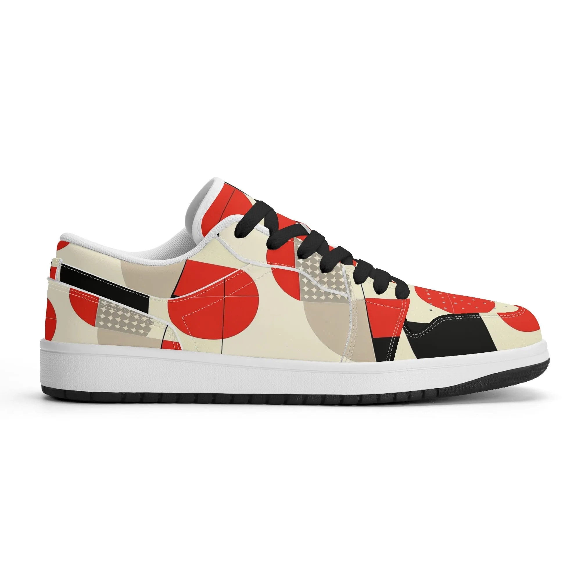 Geometry v4 Low Top Leder Sneaker für Herren