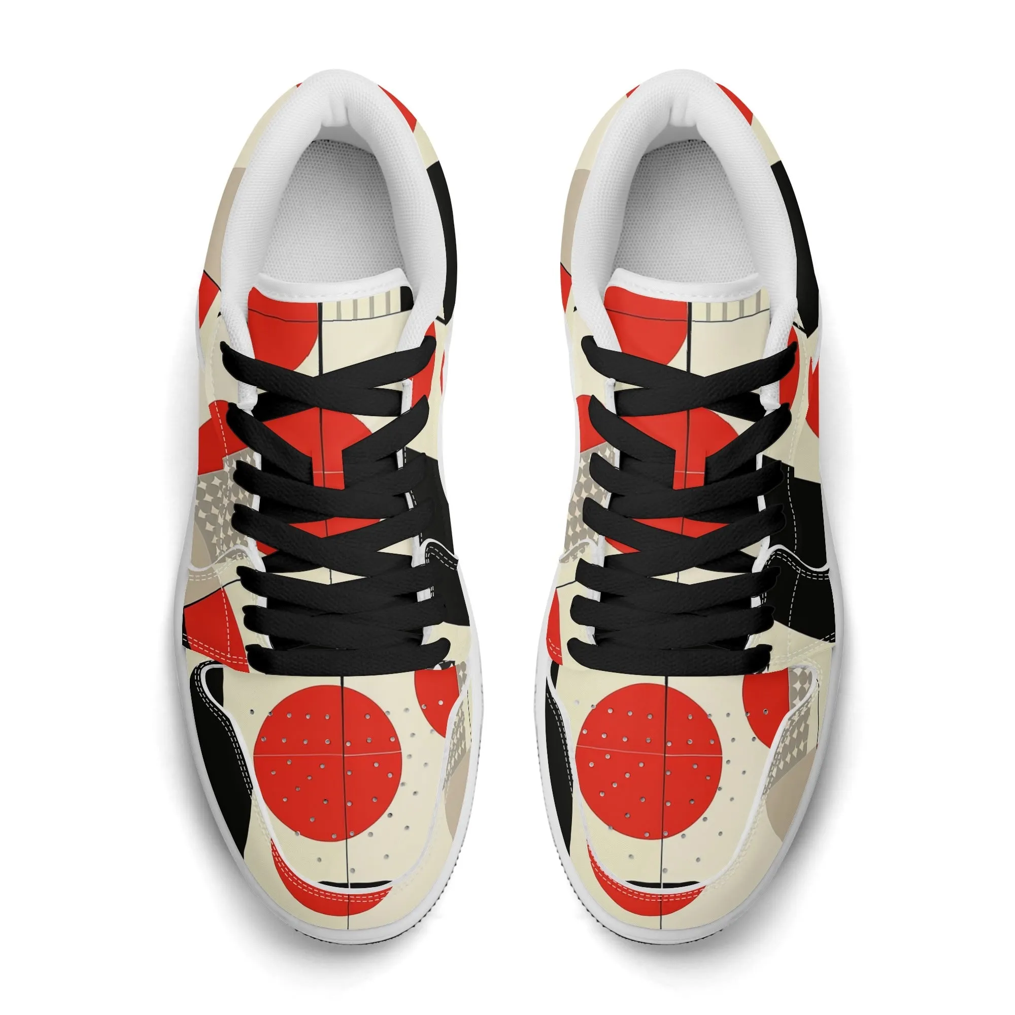 Geometry v4 Low Top Leder Sneaker für Herren