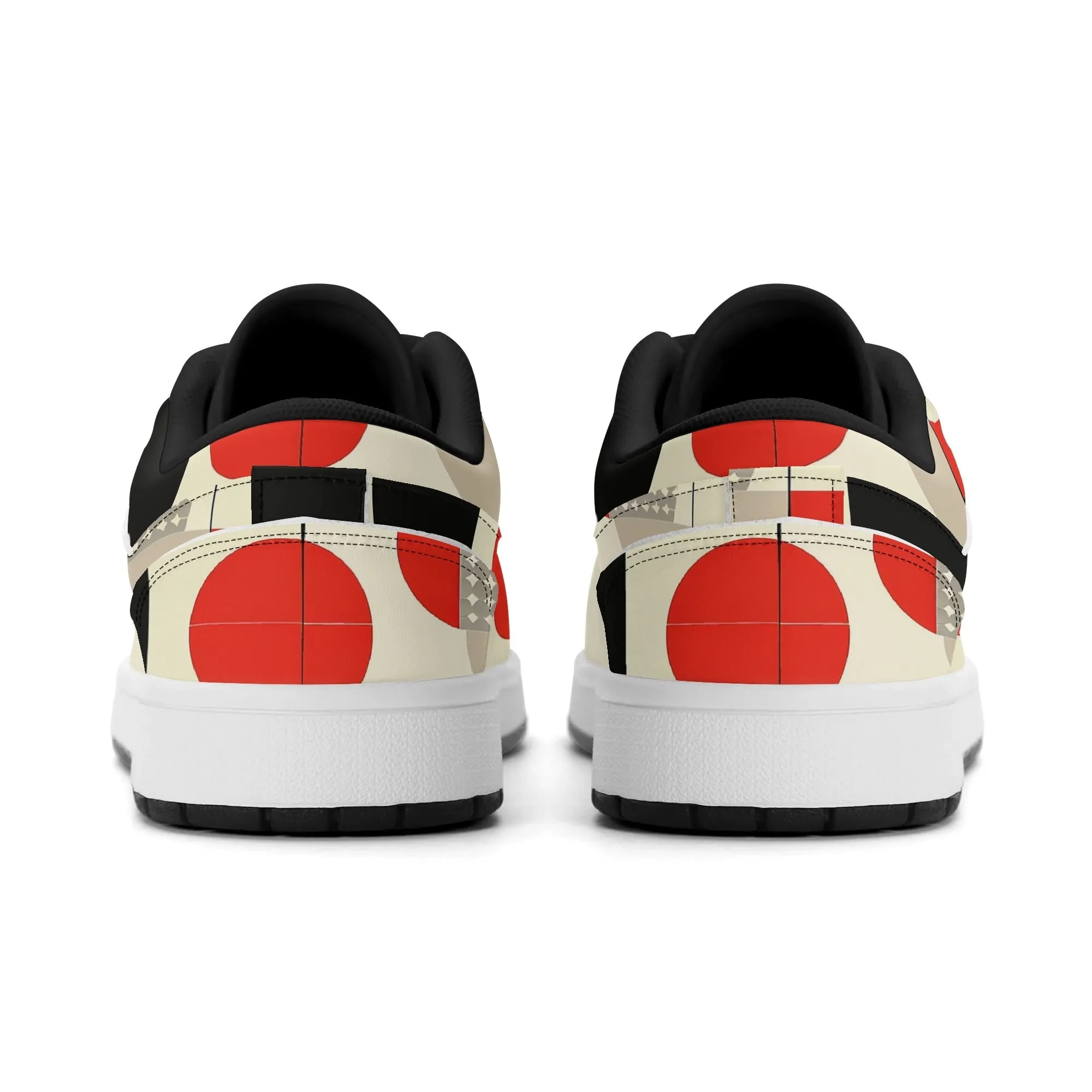 Geometry v4 Low Top Leder Sneaker für Herren