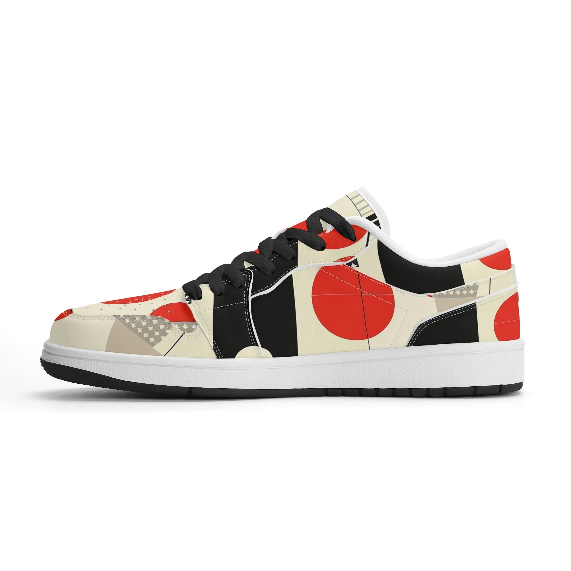 Geometry v4 Low Top Leder Sneaker für Herren