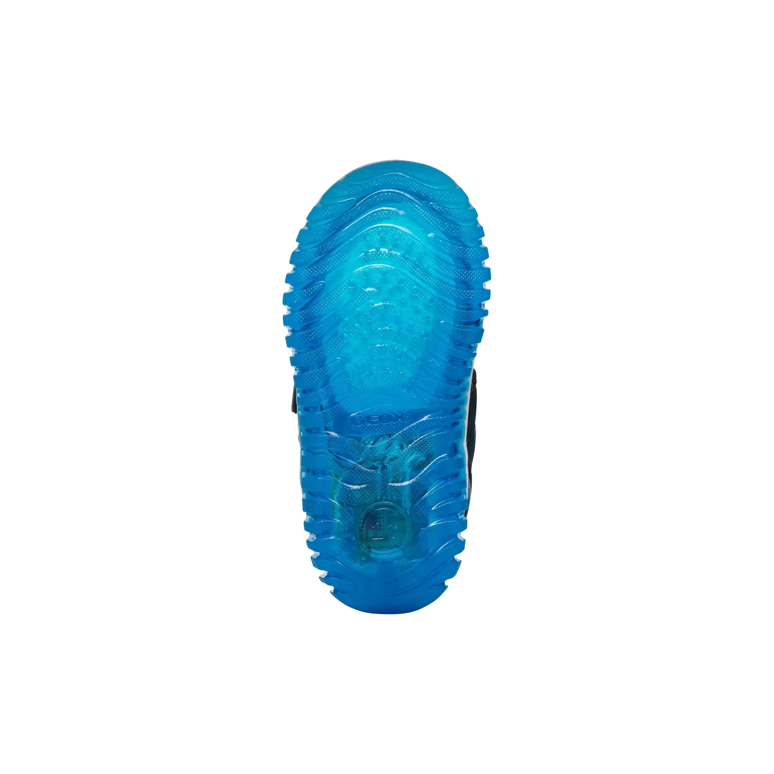 GEOX Lightyloo(Nintendo) - Children's Velcro Trainer with Lights in Navy/Blue