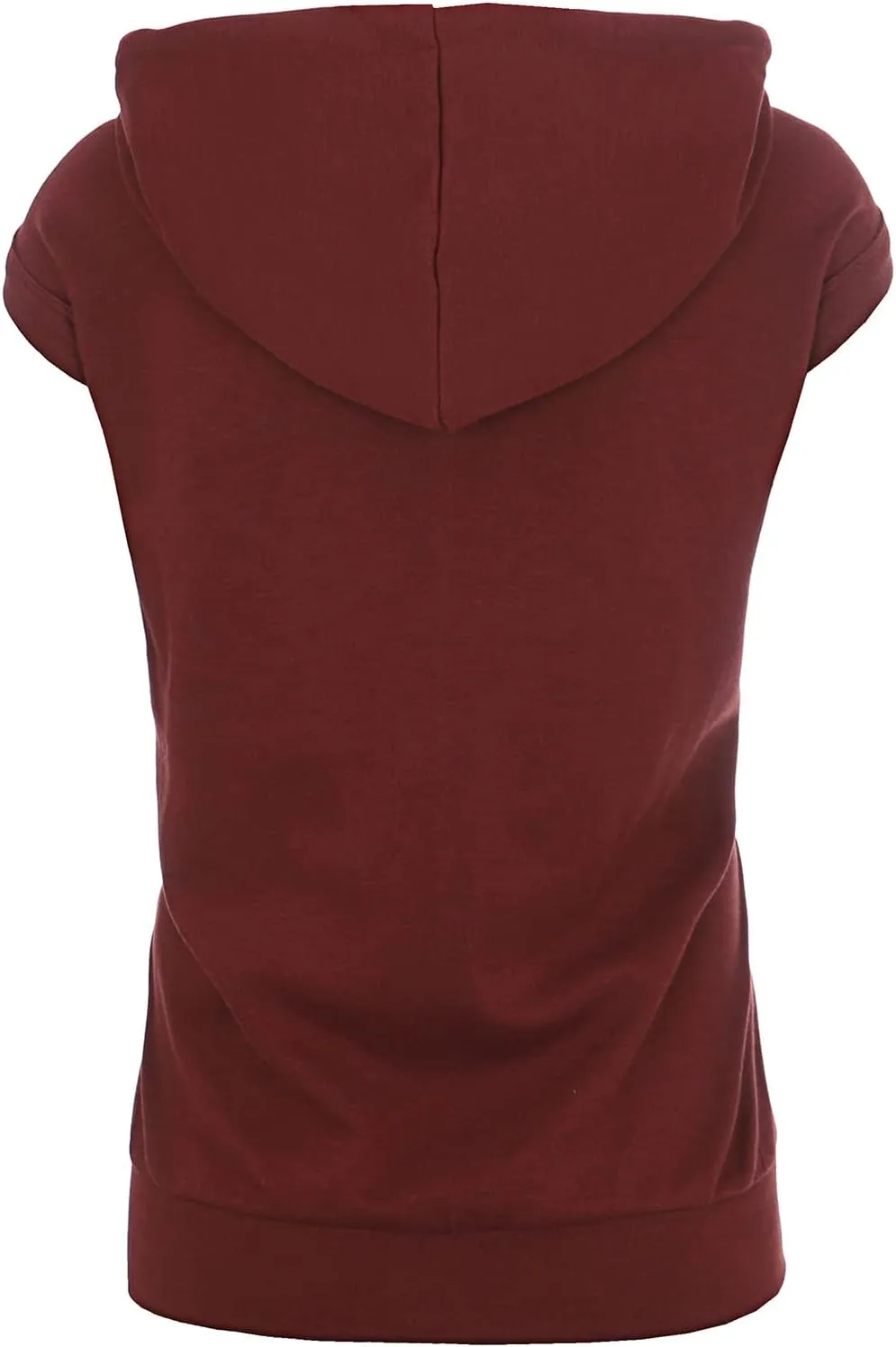GIVON Women's Lightweight Hooded Vest Sleeveless 1/4 Zip Pullover Casual Hoodie Sweatshirt with Pockets
