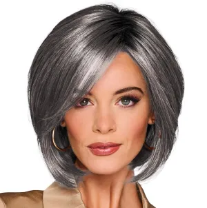 Glamorize Always Mid-Length Bob Wig With Face Framing Features by Hairuwear, Average Cap, GF44-60SS Sugared Licorice