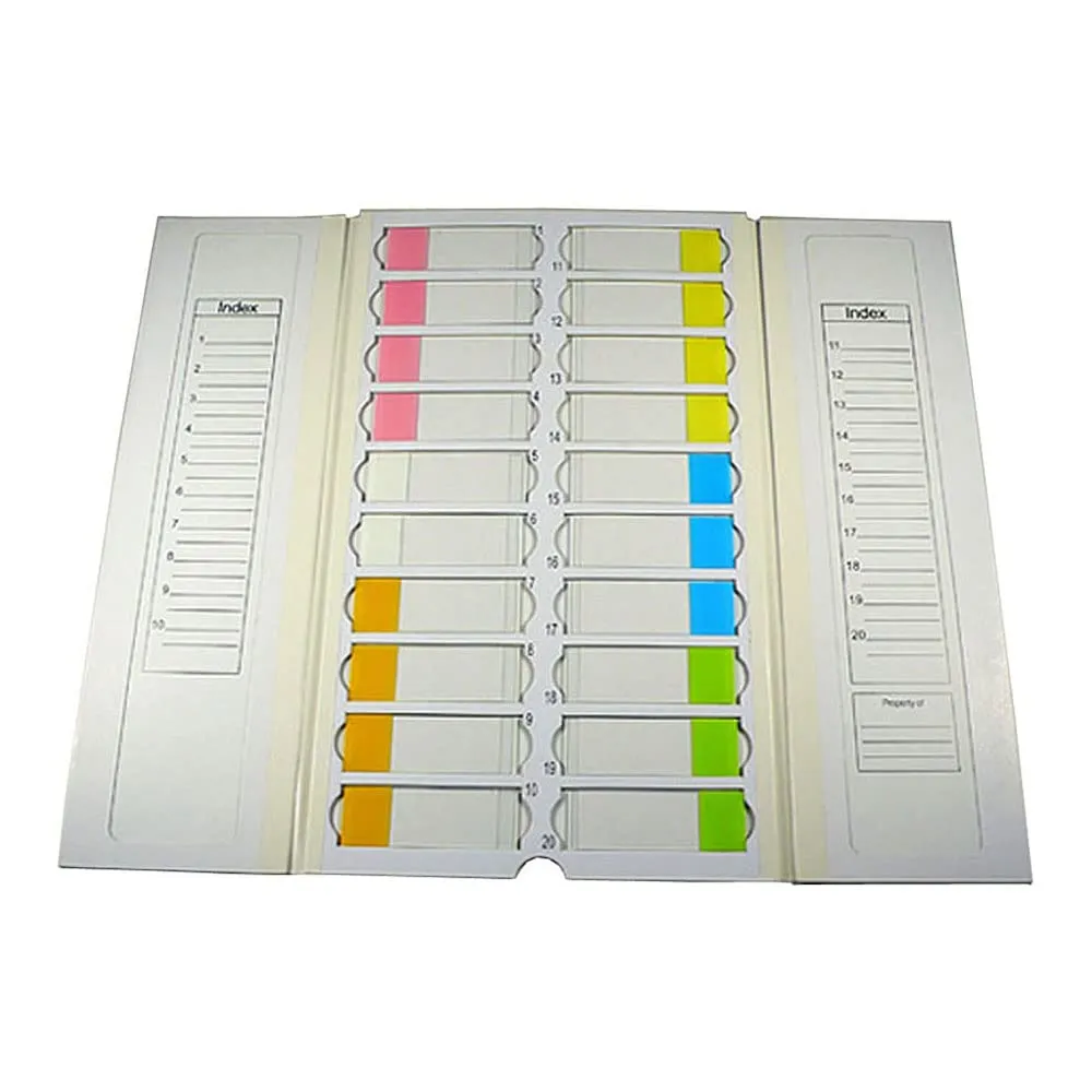 Globe Scientific 513025 Cardboard Slide Mailer for 20 Slides, Pack of 10