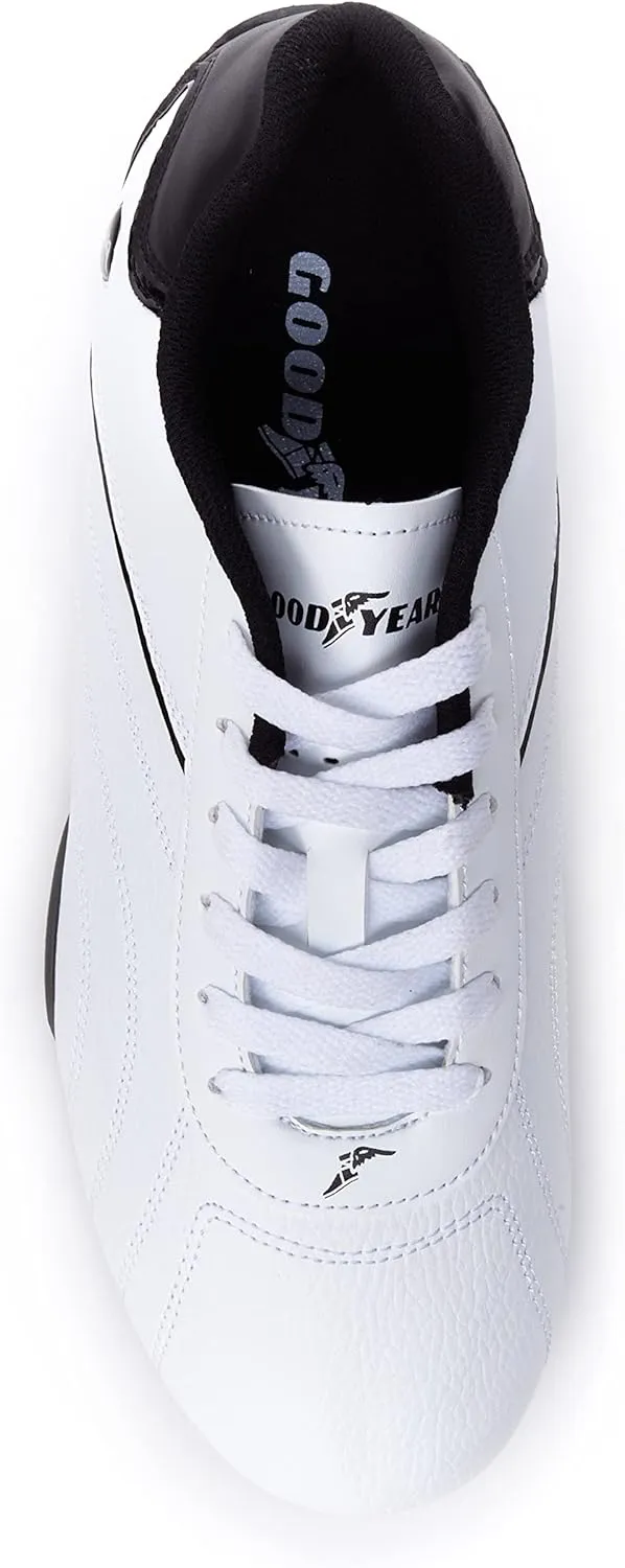 Goodyear Mens Ori Racer Sneaker – Low-Top Sneakers, PU Leather & Mesh Lining