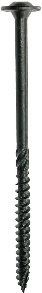 GRSSFW38620-GRIP-RITE 3/8 X 6" PRIMEGUARD Plus Coated T-40 Star Drive Washer Head COARSE Thread Type 17 Point Structural Screw 20 Count