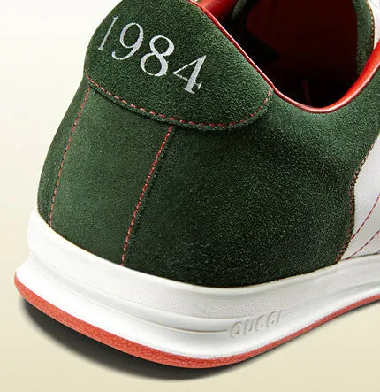 Gucci - 1984 low top sneaker in suede