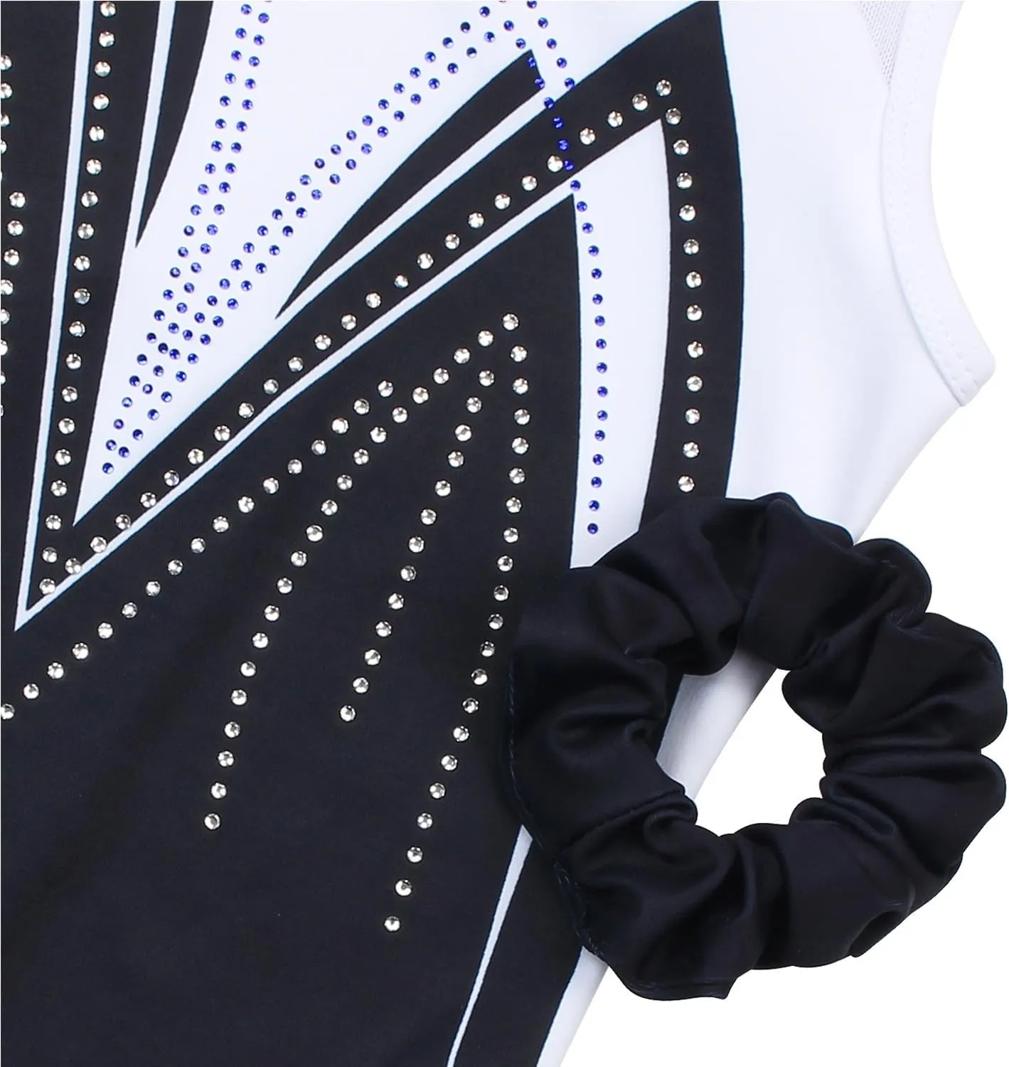 Gymnastics Leotards for Girls With Shorts Packable Sparkly Ballet Dance Mesh Activewear