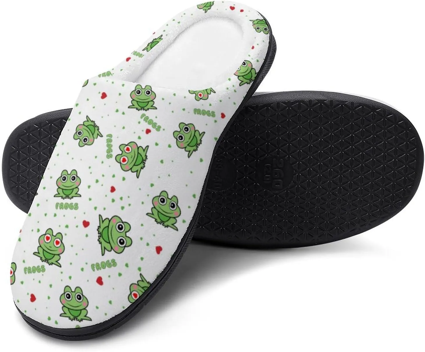 Halloween Checkered Clog Slippers For Womens Ladies Non-Slip Home Slippers Cotton Slipper Slip-On Shoes Indoor Outdoor