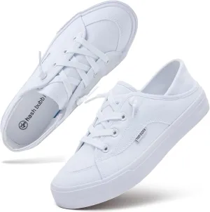 hash bubbie Women's Slip on Shoes Canvas Shoes Non Slip Fashion Sneakers for Women Low Top Loafers