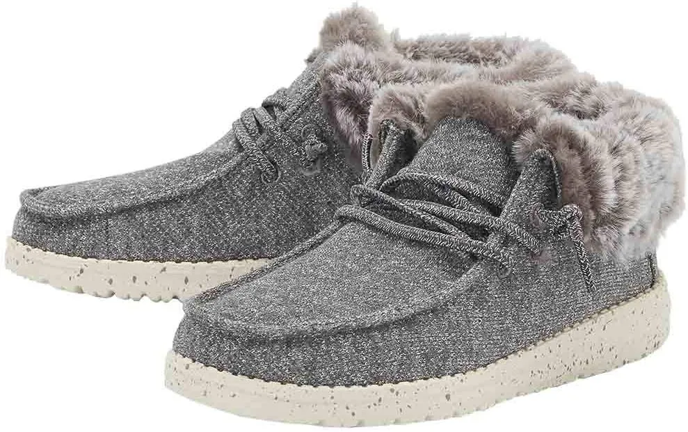 Hey Dude Girl's Britt Toddler Multiple Colors & Sizes | Girl's Shoes | Girl's Lace Up Boots | Comfortable & Light-Weight